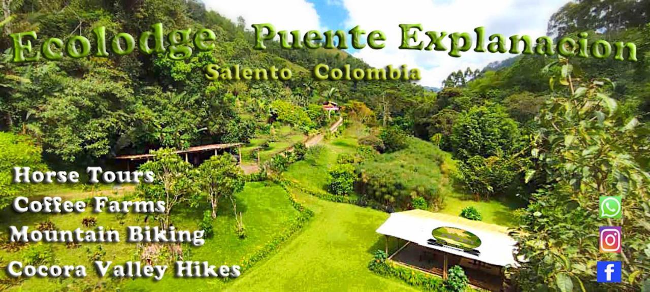 Ecolodge Puente Explanacion Саленто Екстериор снимка